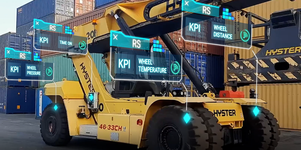 tecnologia grua patio contenedores puerto