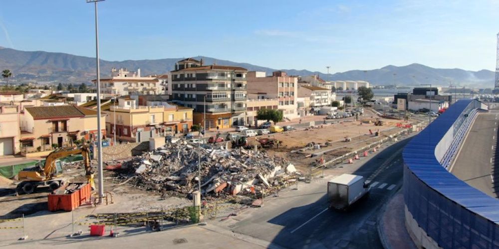 demolicion edificio estiba puerto motril