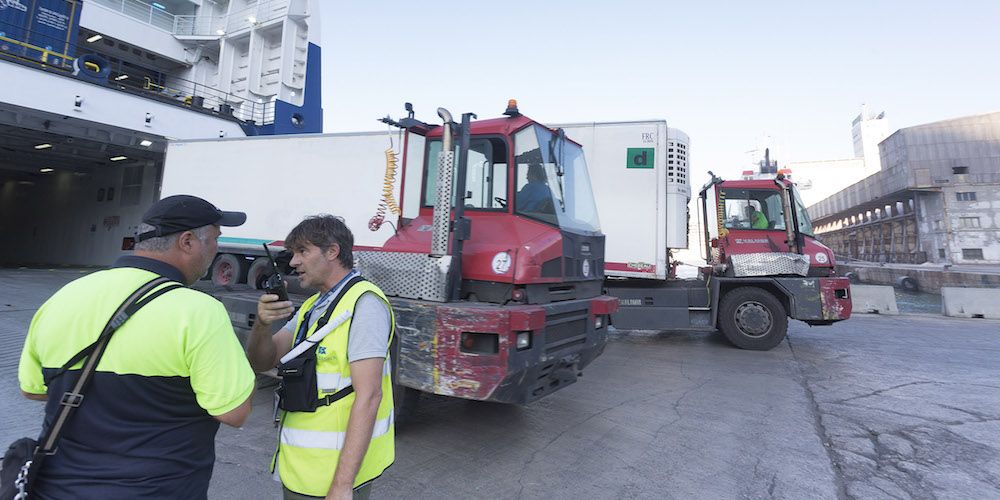 Transporte puerto Barcelona