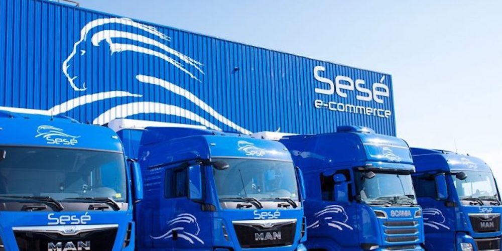 nave sese con camiones