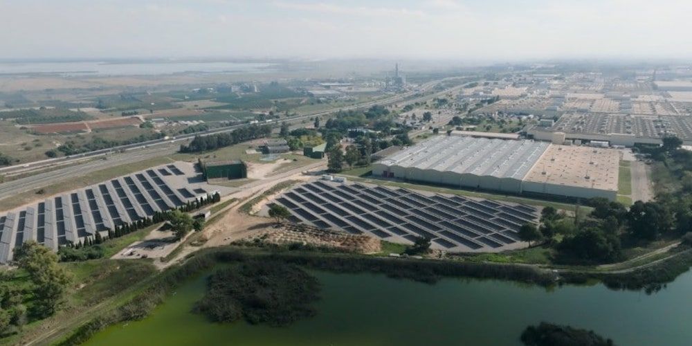 planta de energia solar Ford Almussafes