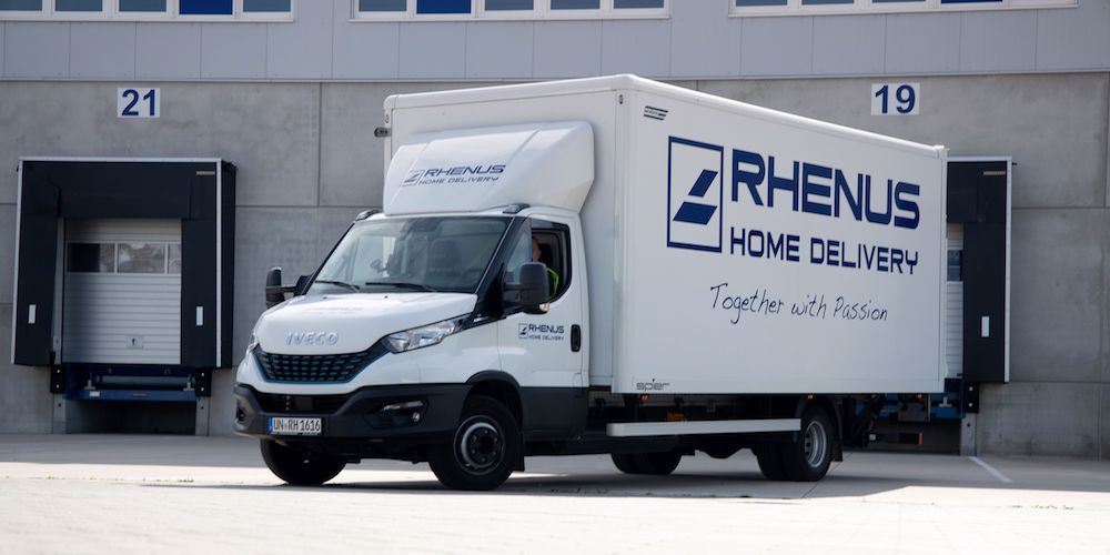 Camion Rhenus Home Delivery