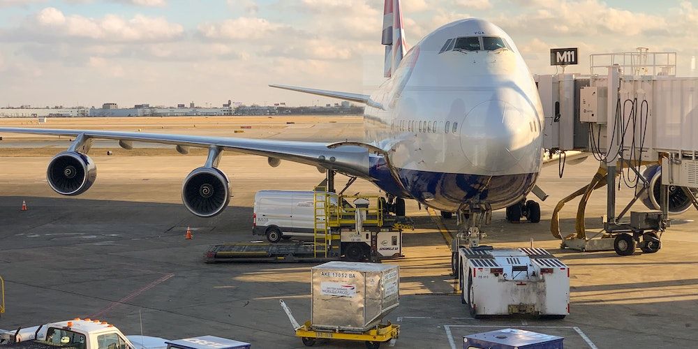 Boeing Jumbo British Airways carga aerea mercancias peligrosas