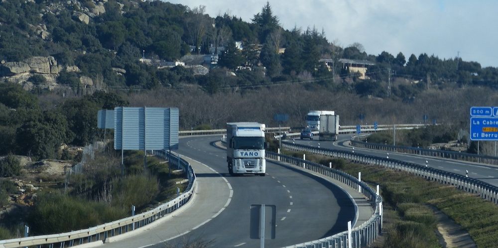 autovia madrid camiones A-1 autovia madrid camiones A-1