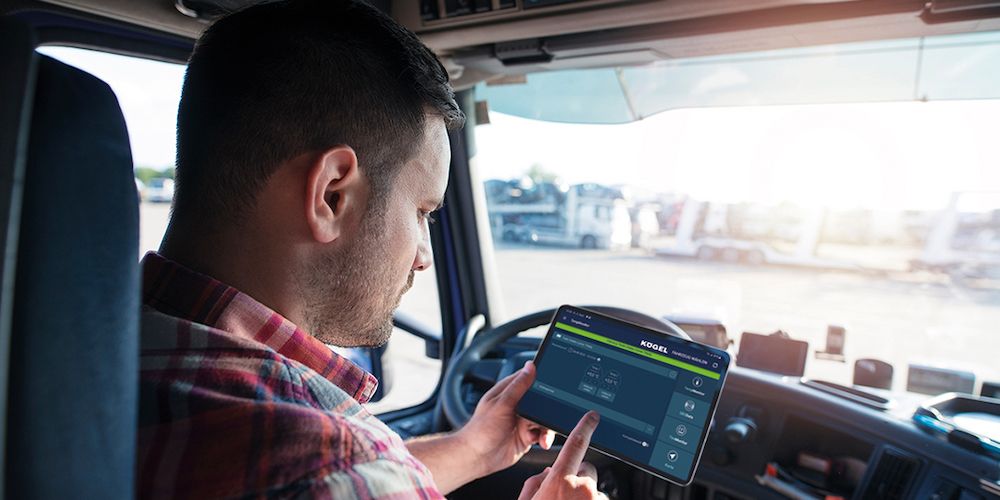 soluciones telematicas de Kogel para semirremolques