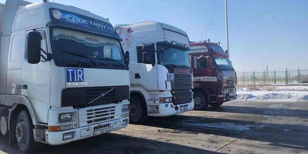 camiones china transporte internacional TIR