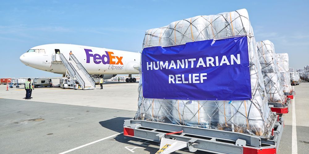 FedEx Ayuda humanitaria Turquia