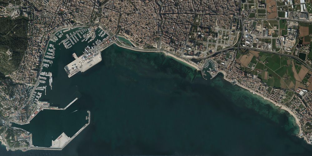 ortofoto puerto palma fuente APbaleares