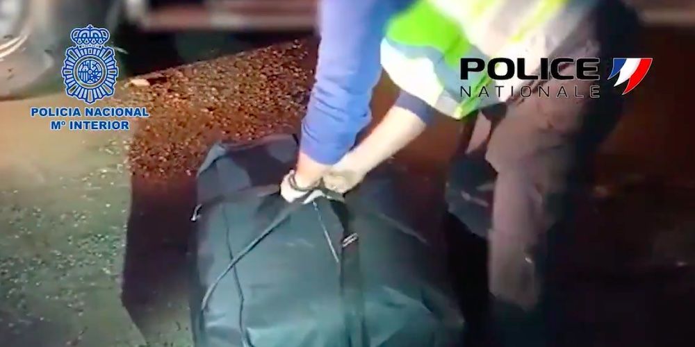 operacion policia nacional droga camion marroqui fuente video twitter policia nacional