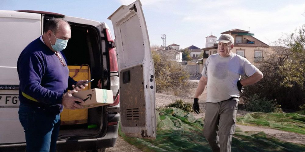 Las entregas en zonas rurales son todo un reto logístico.