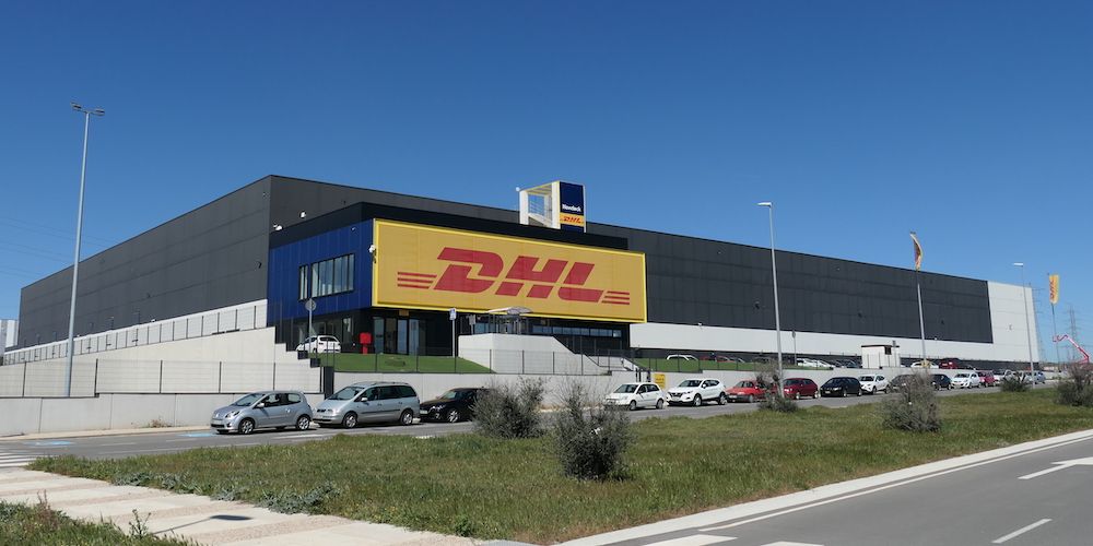 nave de DHL para Ikea en Illescas