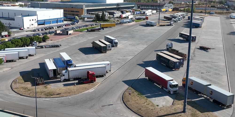 aparcamiento camiones CT Burgos