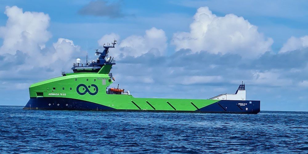 Ocean Infinity buque operado en remoto