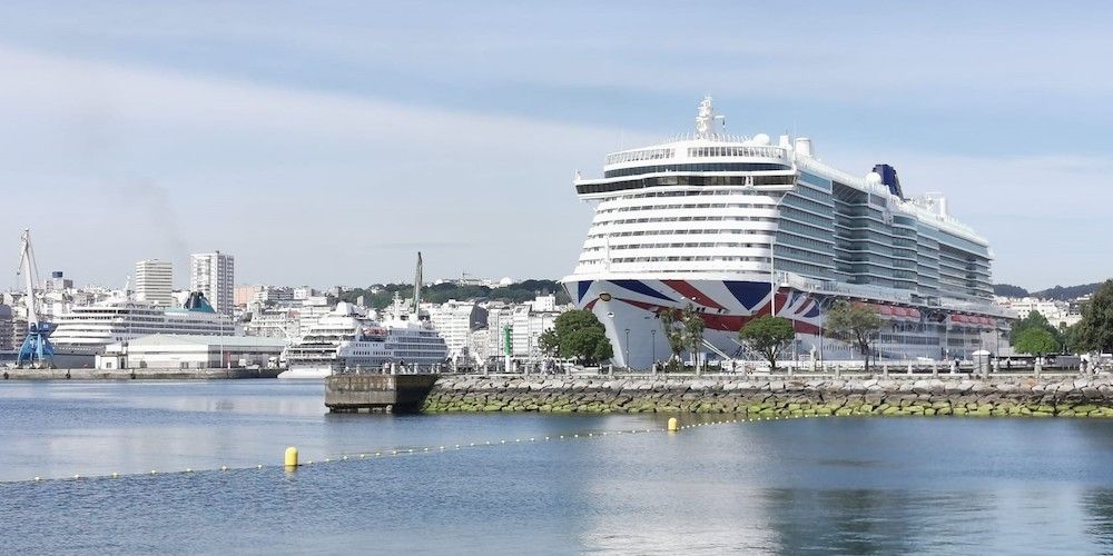 Triple escala cruceros en La coruna