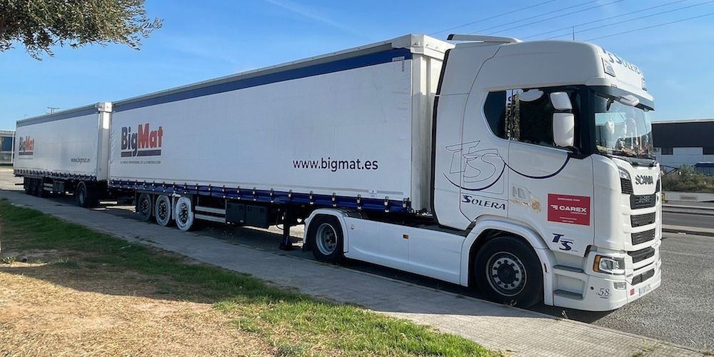 Duo-trailer Carex para BigMat Iberia