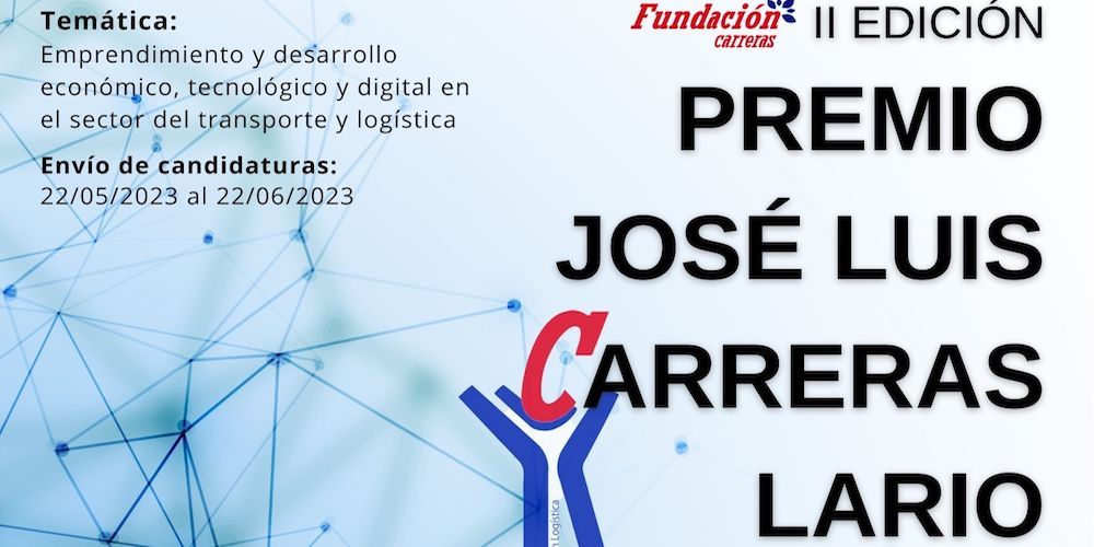 Premio José Luis Carreras Lario 2023 - 2