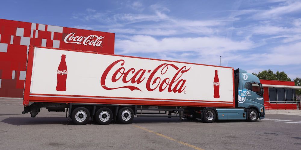 Camion Volvo Coca-Cola