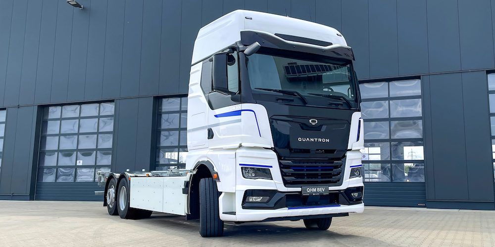 Camion electrico bateria Quantron Camion electrico bateria Quantron
