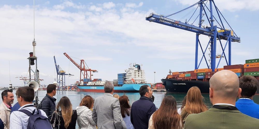 Alia en el puerto de Valencia
