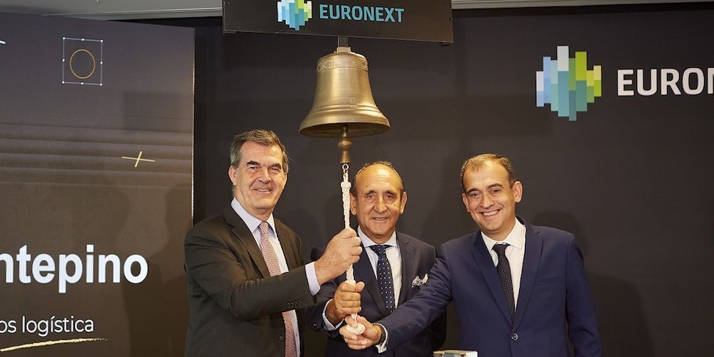 Fernando Moreno, Juan Vera y Juan Jose Vera Montepino Euronext Fernando Moreno, Juan Vera y Juan Jose Vera Montepino Euronext