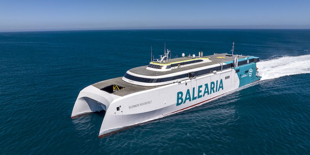Fast ferry Eleanor Roosevelt Balearia