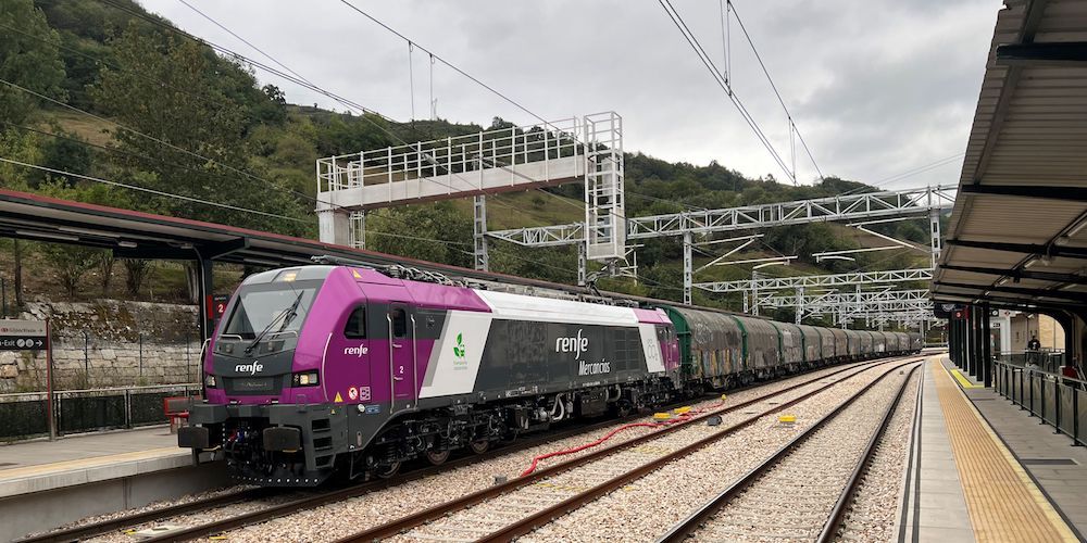 Adif Pruebas fiabilidad mercancias Variante Pajares Adif Pruebas fiabilidad mercancias Variante Pajares