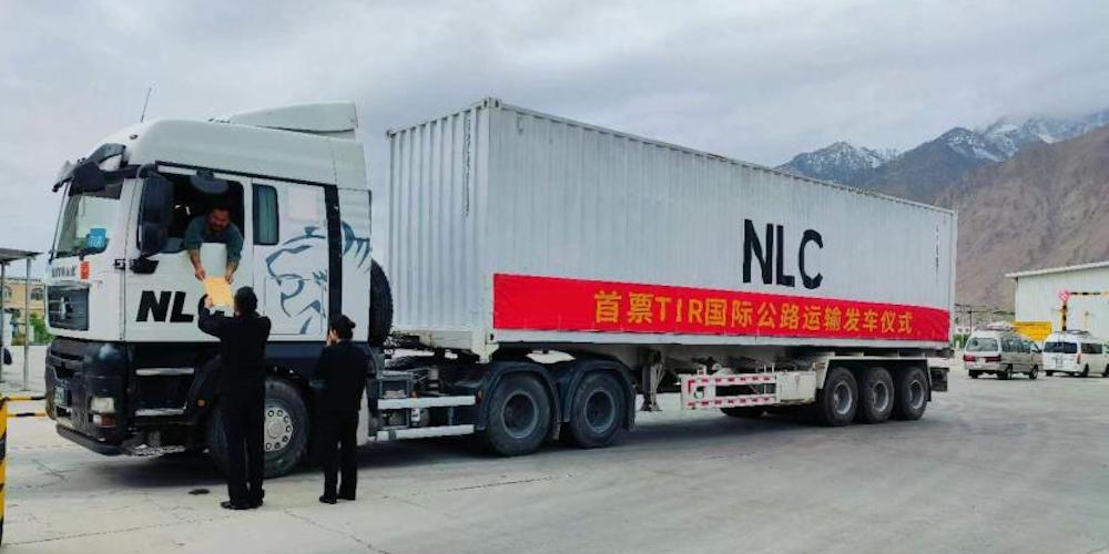 inspeccion TIR china camion NLC