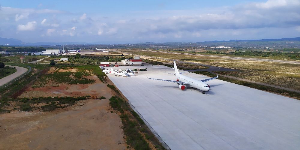 obras pavimento industrial aeropuerto castellon