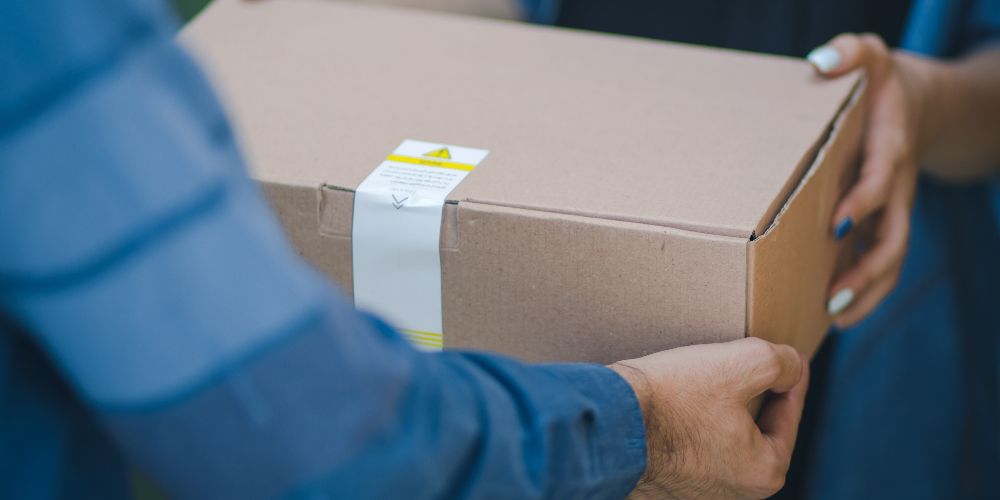 caja entrega envio packaging