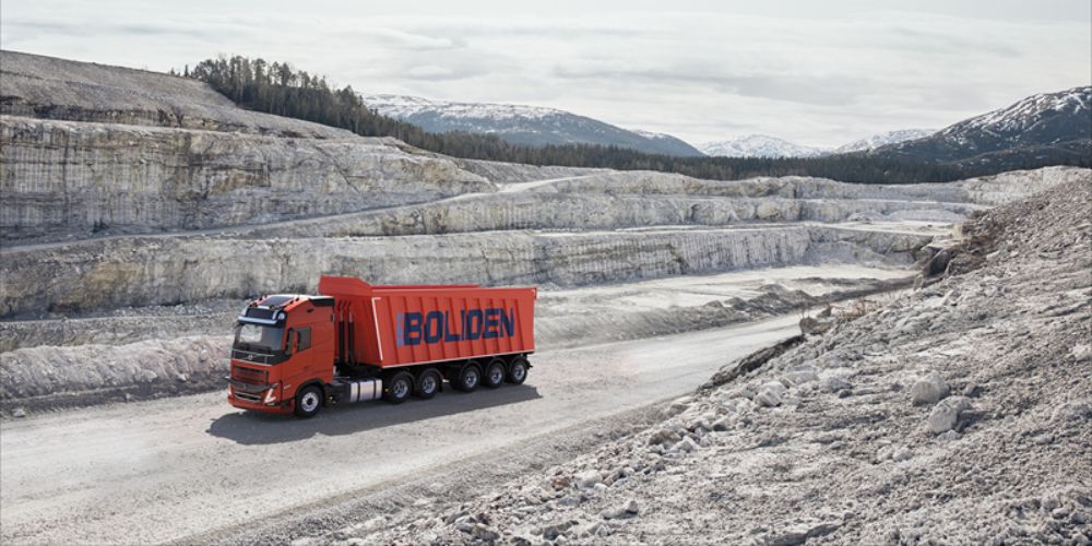 camion volvo boliden