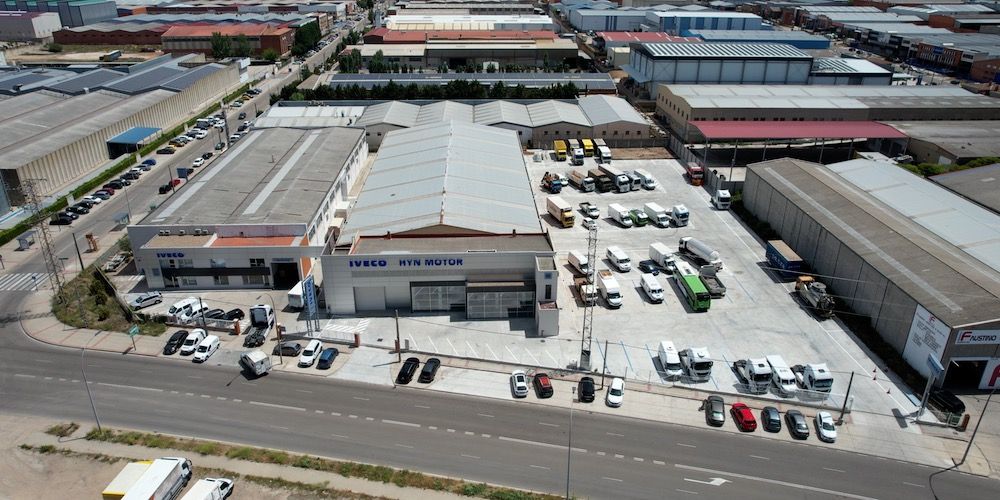 HYN Motor concesionario Iveco vista aerea