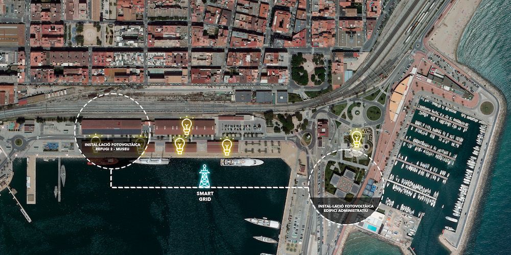 puerto tarragona smart grid