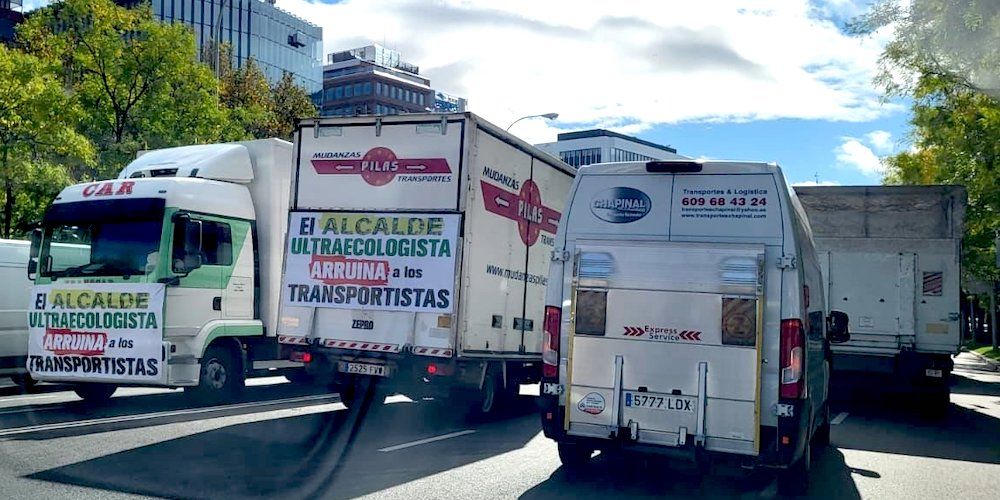 manifestacion transporte madrid fuente twitter fenadismer