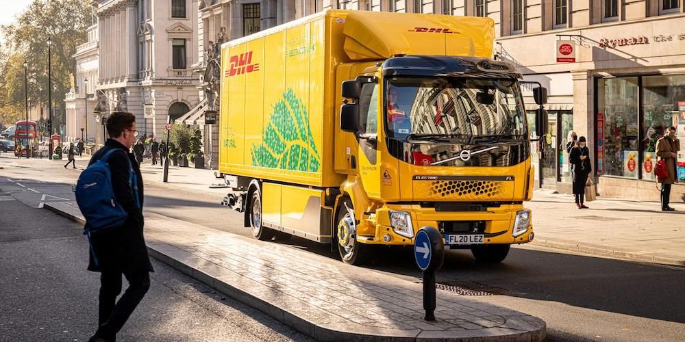 camion ecologico DHL Supply Chain