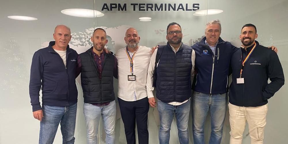 Delegados de Coordinadora TPA en APM Terminals Algeciras