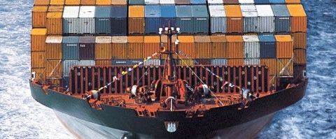 Transporte maritimo de contenedores