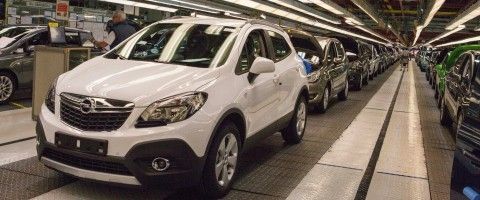 Planta de producción del Opel Mokka en Zaragoza