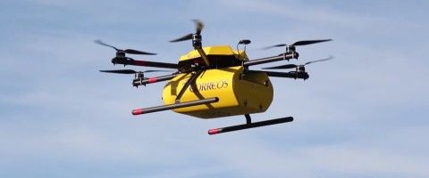 Correos realiza las primeras pruebas con drones en condiciones reales