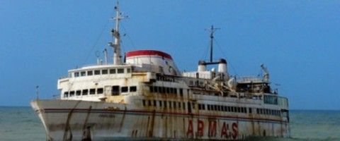El ferry 'Assalama', de Naviera Armas