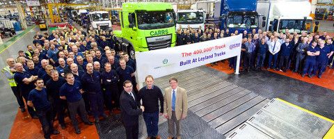 Leyland Trucks alcanza los 400.000 vehículos fabricados
