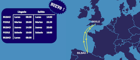 MacAndrews lanza un nuevo servicio ro-ro entre Bilbao y Reino Unido