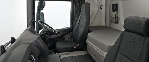 Interior de las nuevas cabinas de Scania