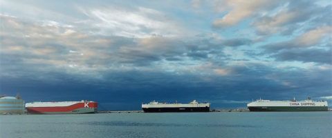 logistica automocion vehiculo terminado puerto sagunto