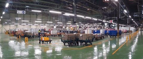 Nueva área de suministro de piezas_Planta de Zona Franca