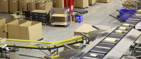 almacén de Amazon en San Fernando de Henares