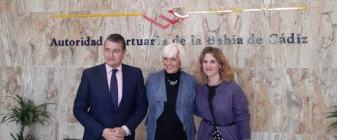 La nueva presidenta quiere solucionar cuanto antes la conexión ferroviaria al muelle de La Cabezuela-Puerto Real.