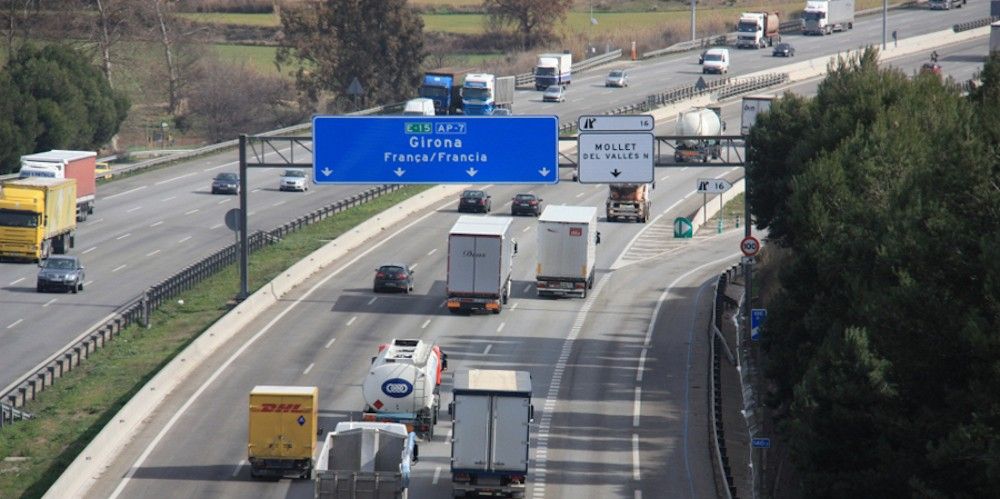 carretera ap-7 gerona