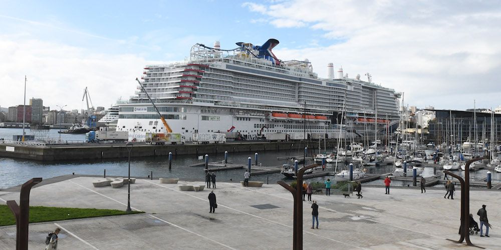 Crucero puerto La Coruña