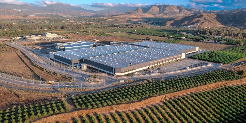 Parque logistico Fahala Malaga de Newdock en Malaga