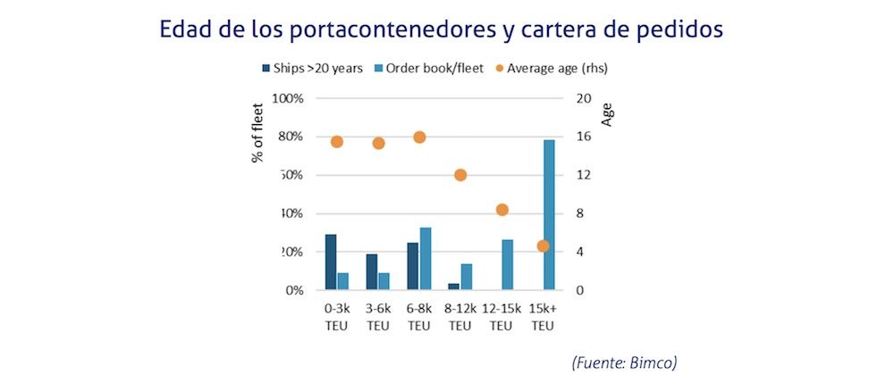 Edad portacontenedores